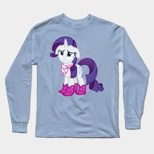 Rarity in cowgirl boots Long Sleeve T-Shirt